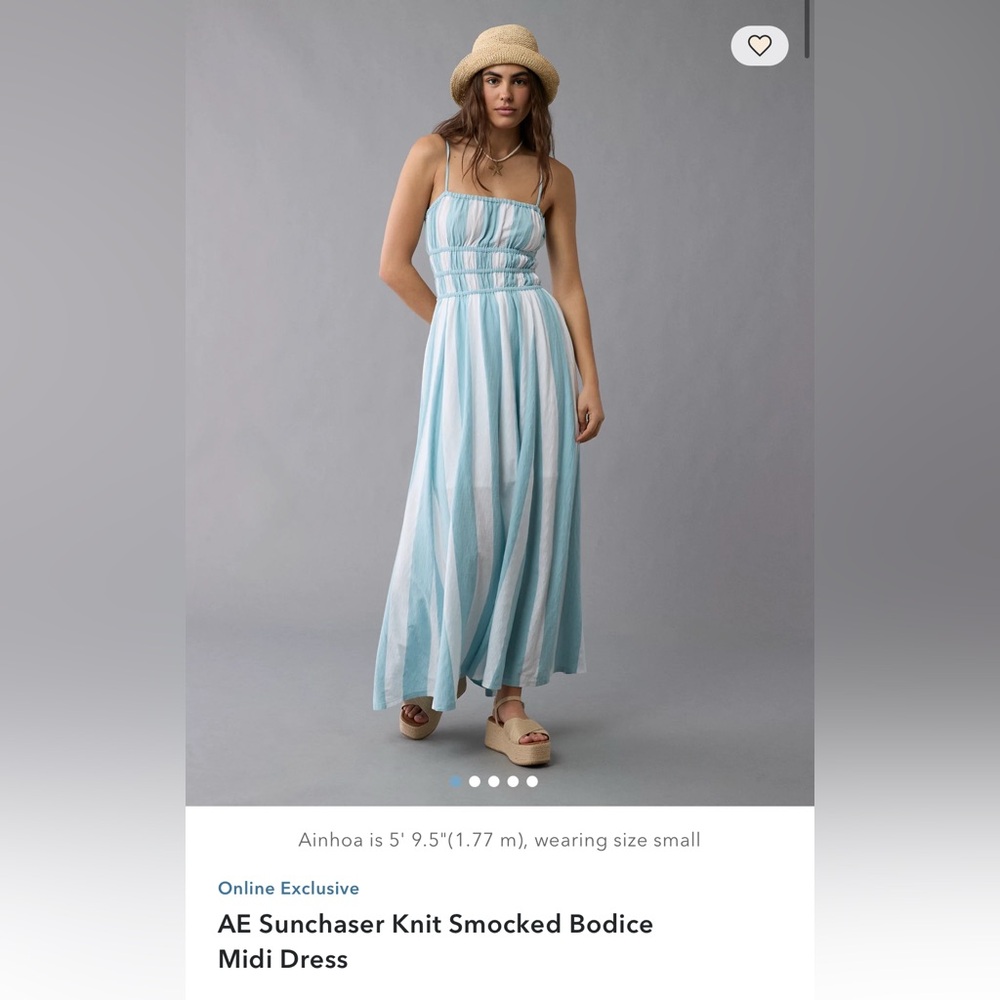 AE Sunchaser Striped Maxi Dress